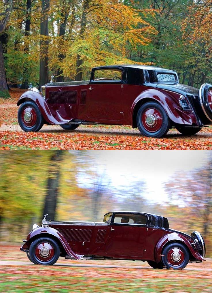 Rolls Royce Phantom II Continental Sports Coupe của Freestone & Webb năm 1933