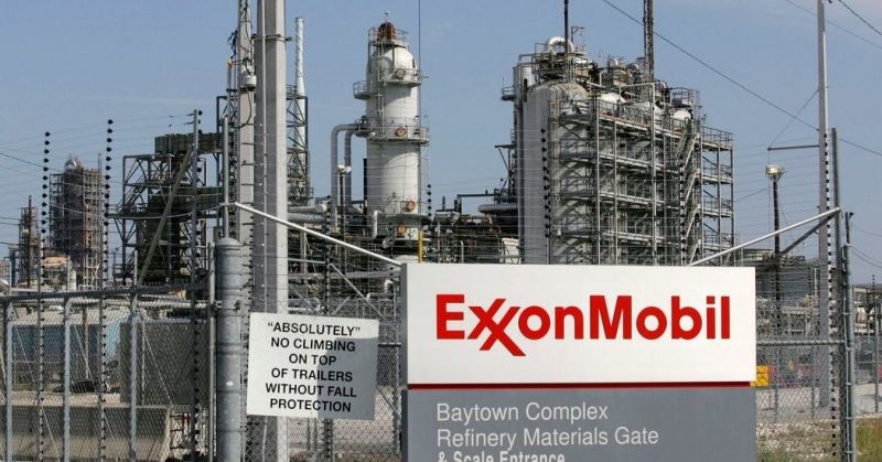 dàn máy dầu khí của Exxon Mobil