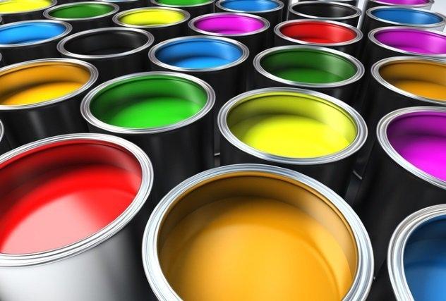 Các loại sơn nhiều màu sắc có thể chứa chì.