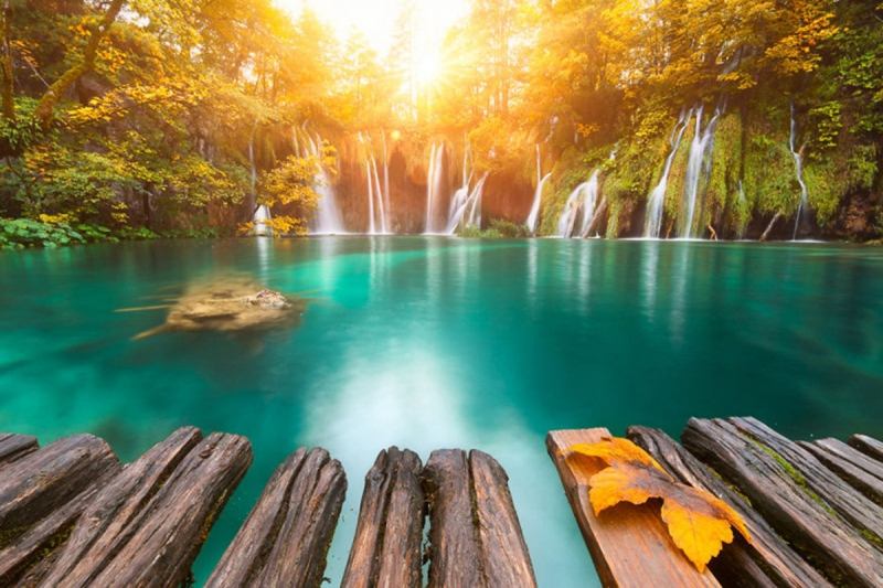 3.Plitvice Lakes, Croatia