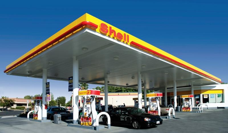 trạm xăng dầu Shell-hình ảnh rất quen thuộc trong đời sống hằng ngày