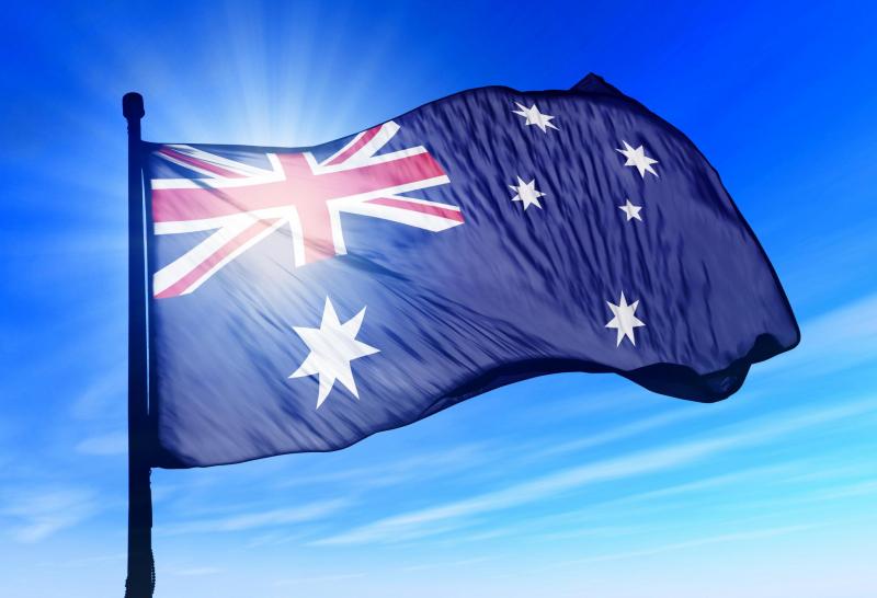 5 ngôi sao màu trắng trên Quốc kỳ Úc