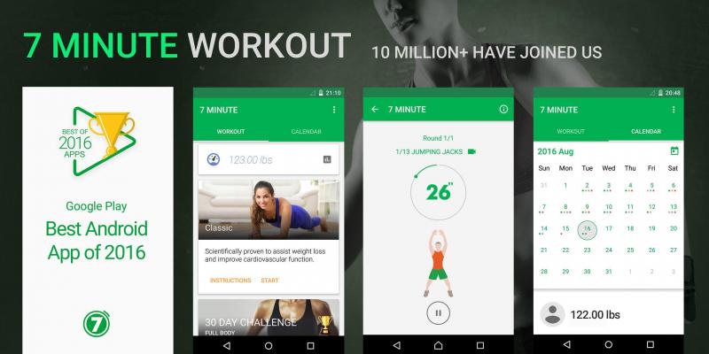 7 Minute Workout app
