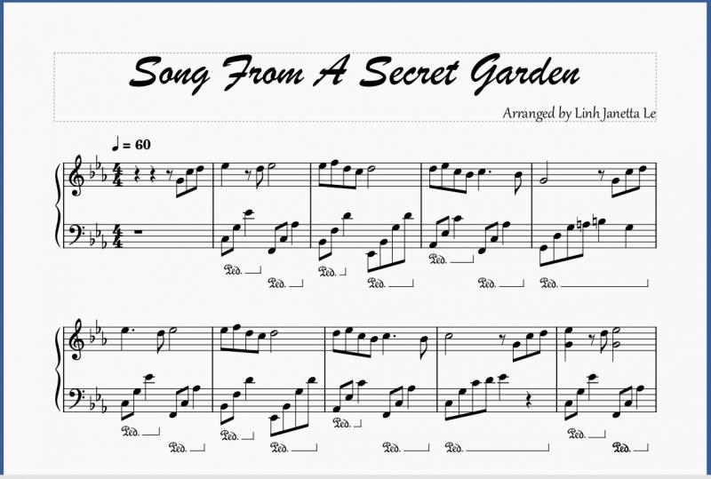 A Song From Secret Garden