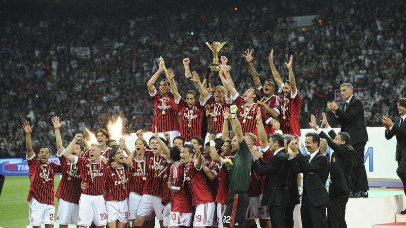 AC Milan - 5 lần vô địch vô địch coppa italia