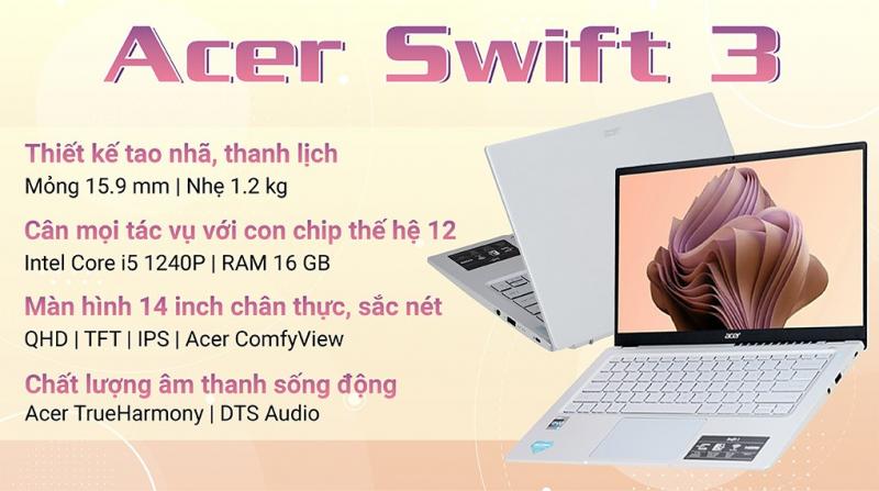 Acer Swift 3 SF314-511-55QE