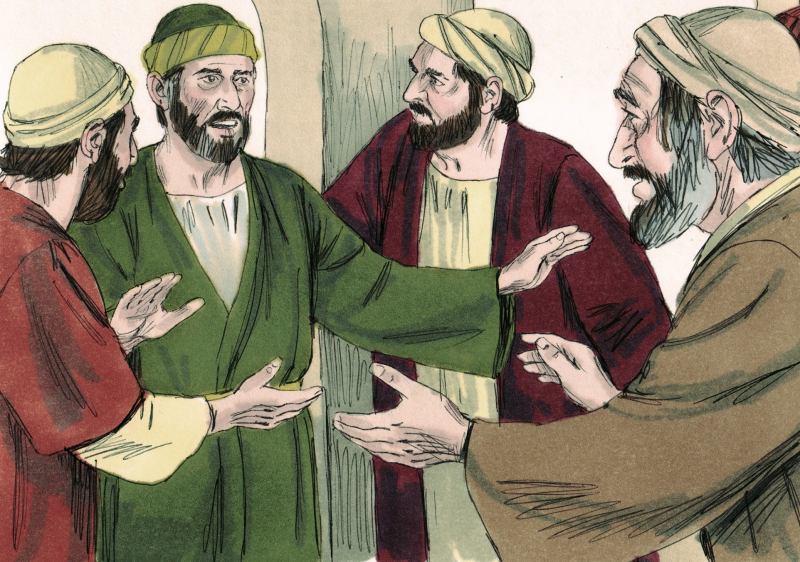 Tiên tri Agabus đưa ra lời cảnh báo về việc Thánh Paul sẽ bị bắt