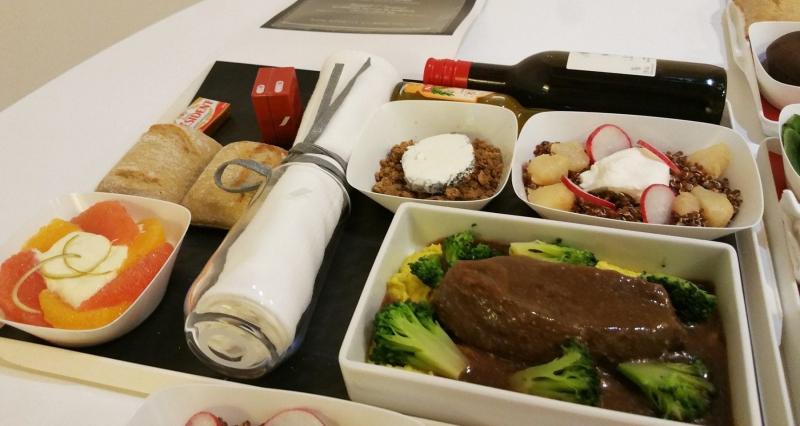 Bữa ăn trên Air France