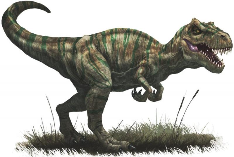 Dáng vẻ dữ tợn của Allosaurus