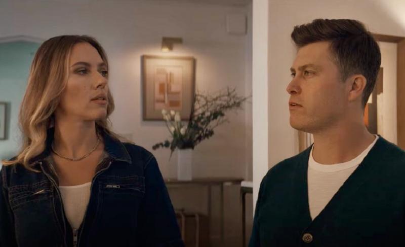 Quảng cáo Amazon Super Bowl LVI Ad with Scarlett Johansson, Colin Jost