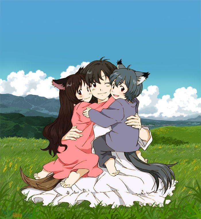 Ame và Yuki - Những đứa con của sói