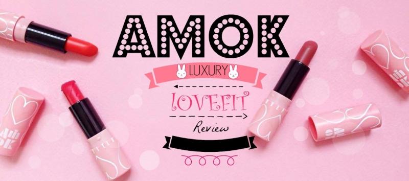 Amok Lovefit Lipstick