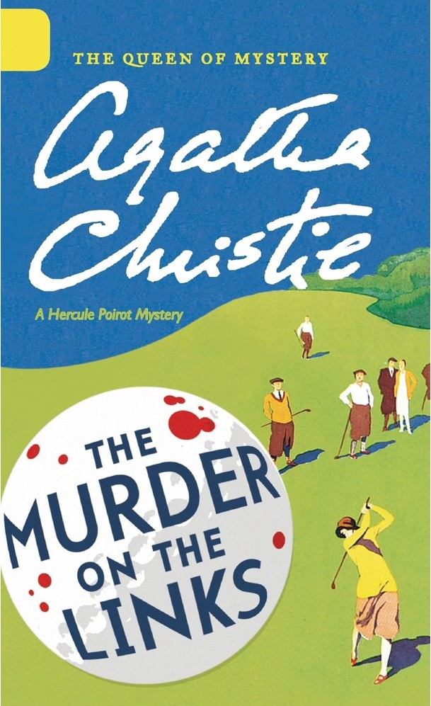 Cuốn sách Án Mạng Trên Sân Golf của Agatha Christie bản tiếng Anh