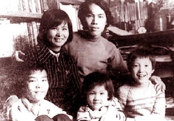 Gia đình Lưu Quang Vũ - Xuân Quỳnh và ba con