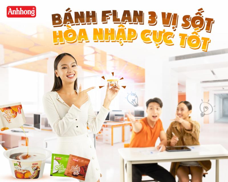 Ánh Hồng Food đã khẳng định vị thế dẫn đầu tại thị trường Việt Nam về thương hiệu bánh Flan
