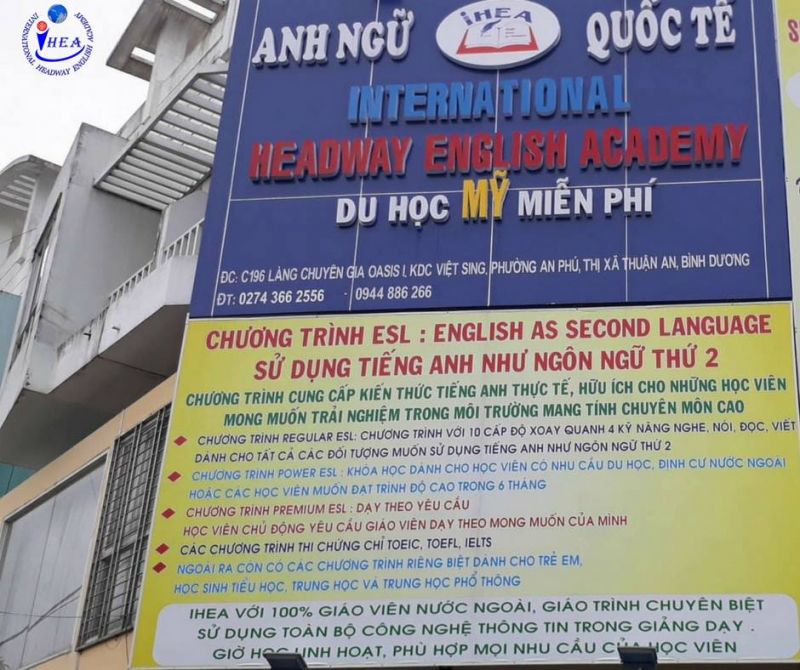 Anh ngữ Quốc tế Headway Academy