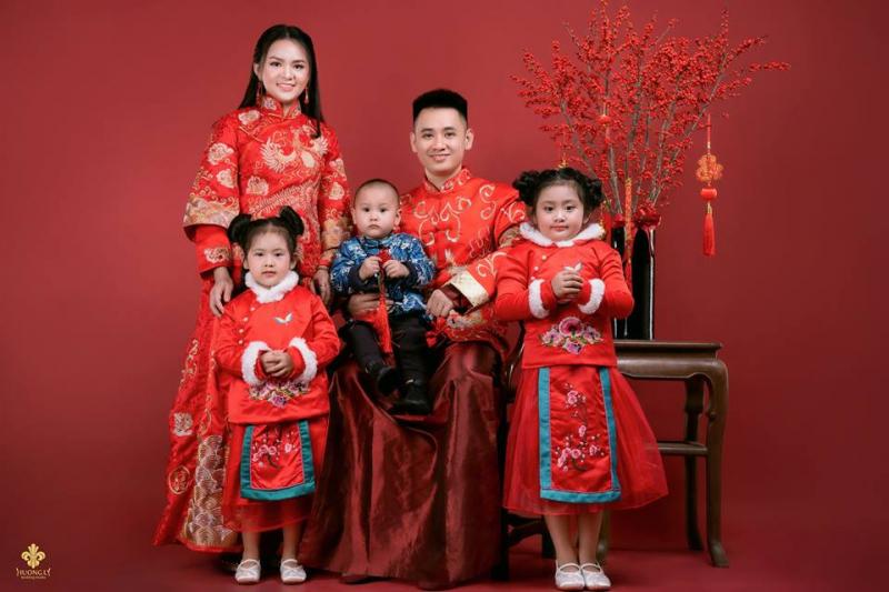 Phong cách chụp ảnh gia đình Trung quốc