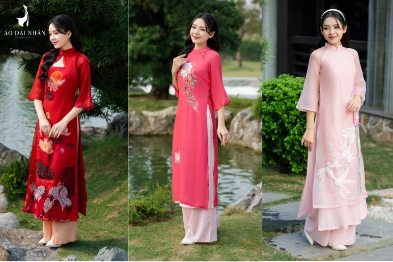 Áo dài Nhân - địa điểm cho thuê trang phục áo dài hàng đầu Hà Nội
