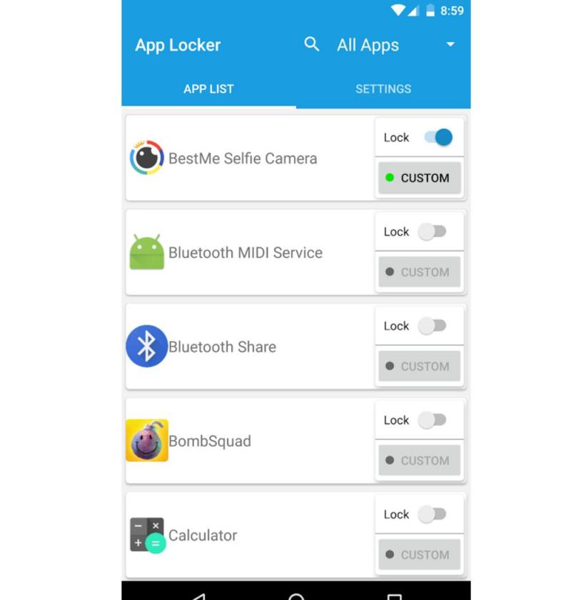 App Locker: Fingerprint & Pin