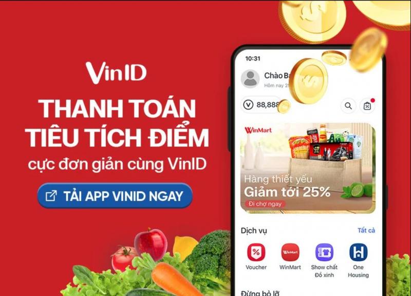 Tải app VinID để thanh toán tiêu tích điểm ngay!