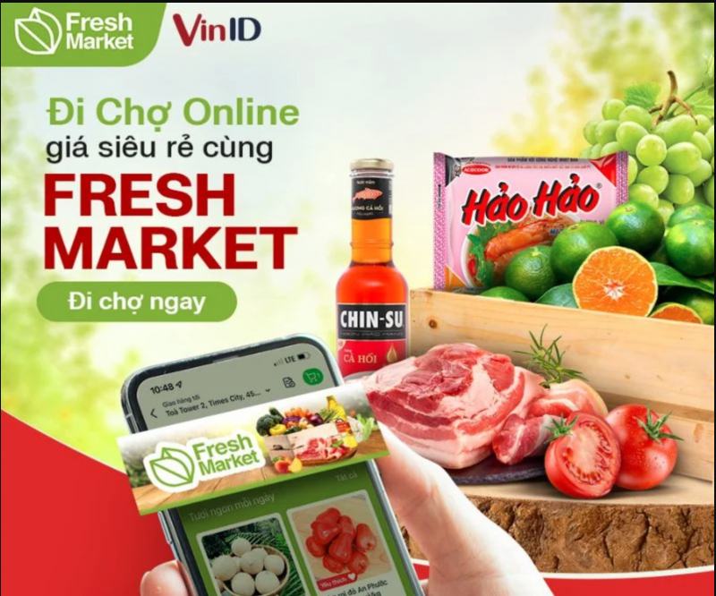 Đi chợ online với giá rẻ cùng nhiều ưu đãi hấp dẫn với Fresh Market