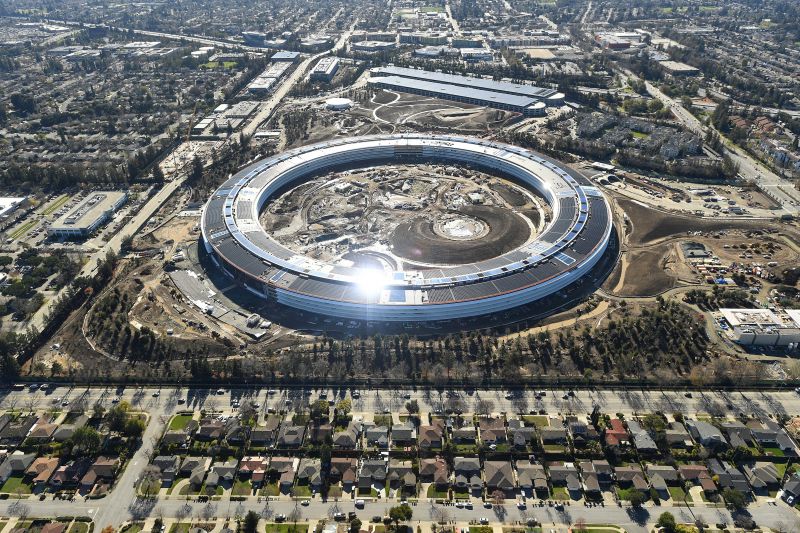 Trụ sở Apple ở Cupertino, California