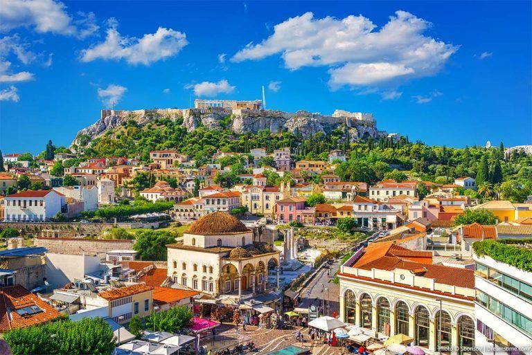 Vẻ đẹp nên thơ cửa thành phố lâu đời nhất thế giới Athens