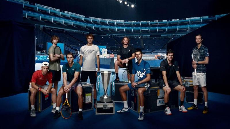 8 tay vợt xuất sắc nhất tham dự ATP Finals