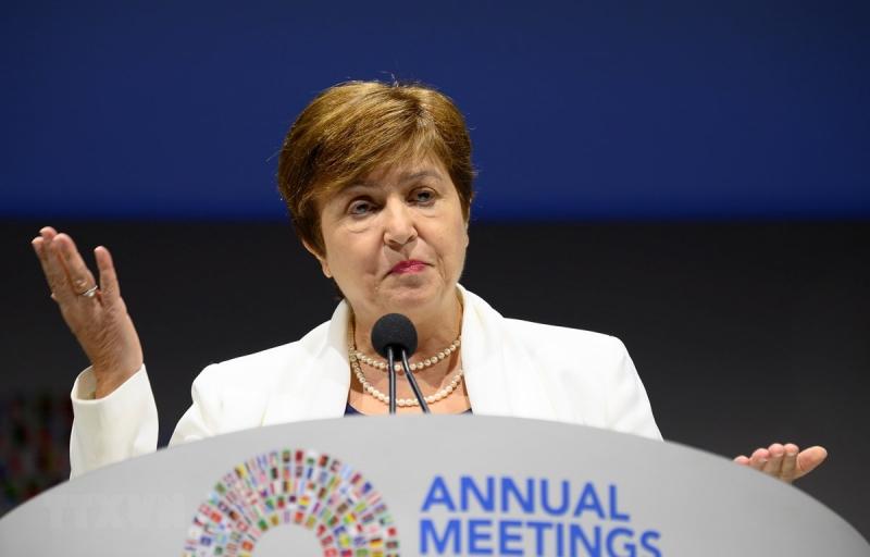 Bà Kristalina Georgieva  là Giám đốc Quỹ Tiền tệ Quốc tế