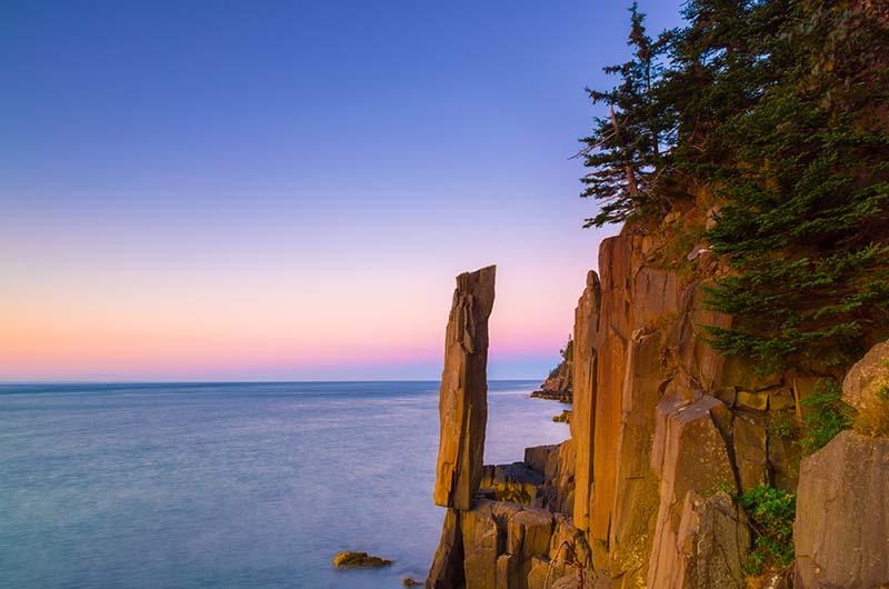 Balancing Rock, Digby, Nova Scotia, Canada