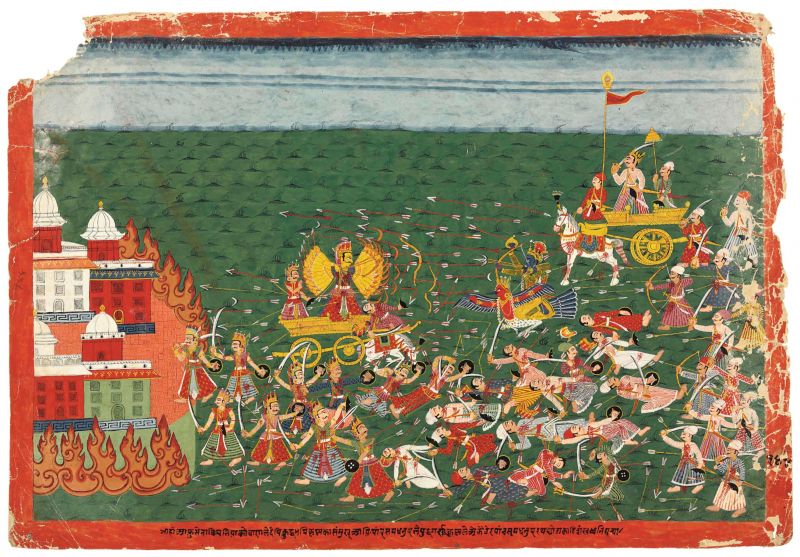 Cuộc chiến thần Krishna với Banasura