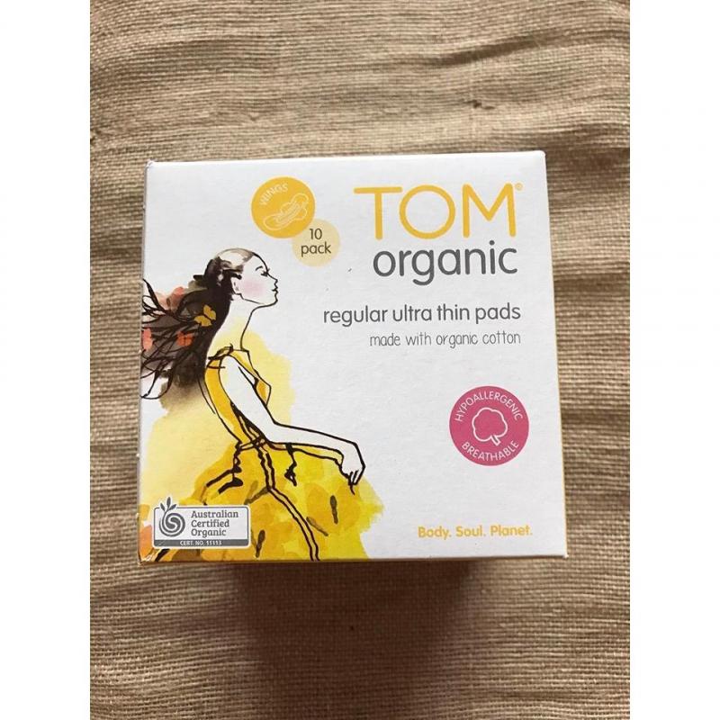 Băng vệ sinh hữu cơ Tom Organic
