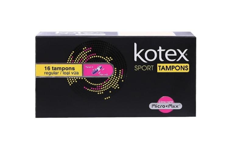 Băng vệ sinh Kotex Sport Tampon