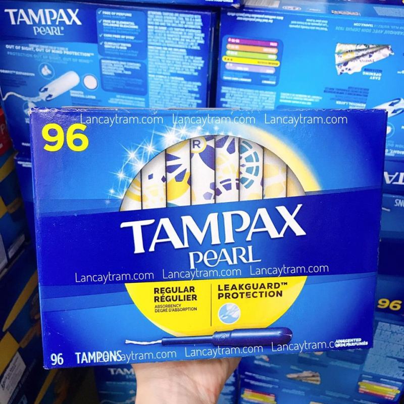Băng vệ sinh Tampon Tampax Pearl 96