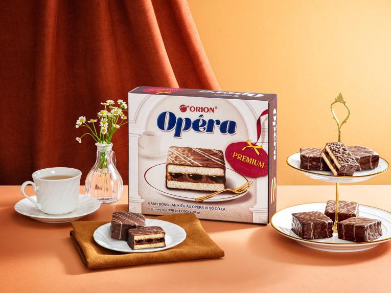 Bánh bông lan Opéra