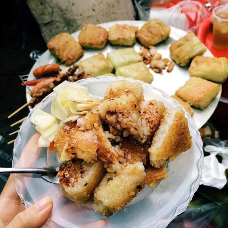 Bánh chưng – chợ Đồng Xuân