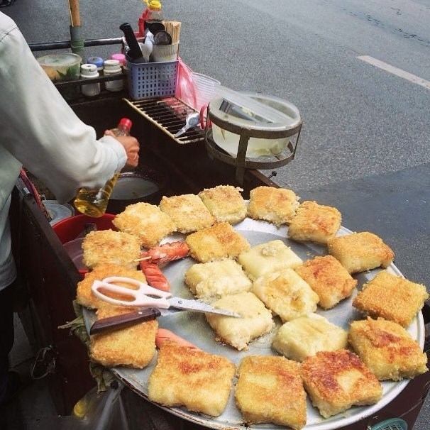 Bánh chưng rán Trương Định