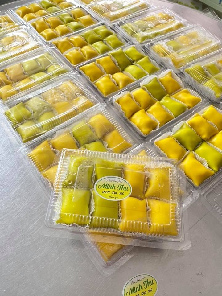 Bánh crepe sầu riêng Minh Thư