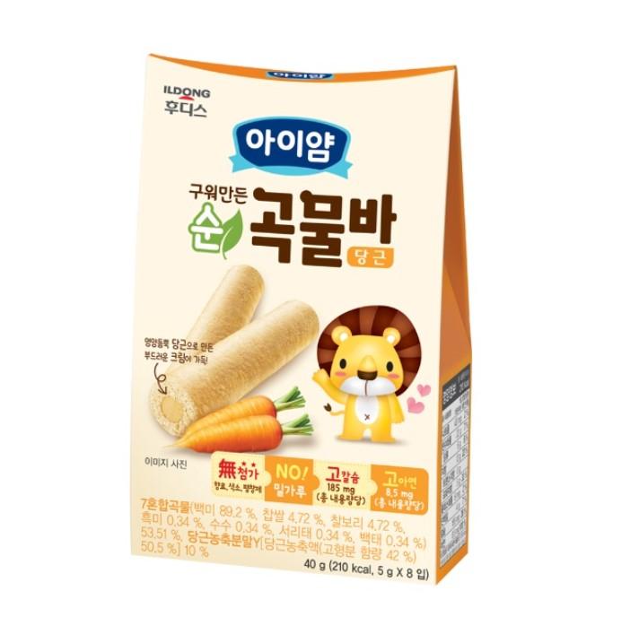 Bánh cuộn ngũ cốc ăn dặm Ildong Hàn Quốc
