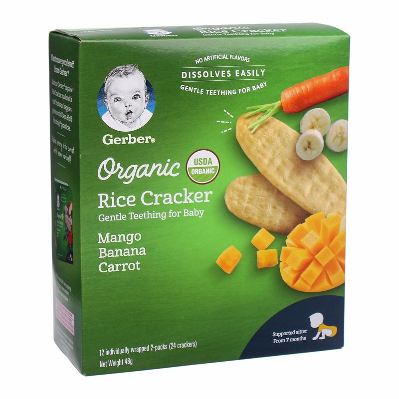 Bánh gạo hữu cơ Gerber Organic