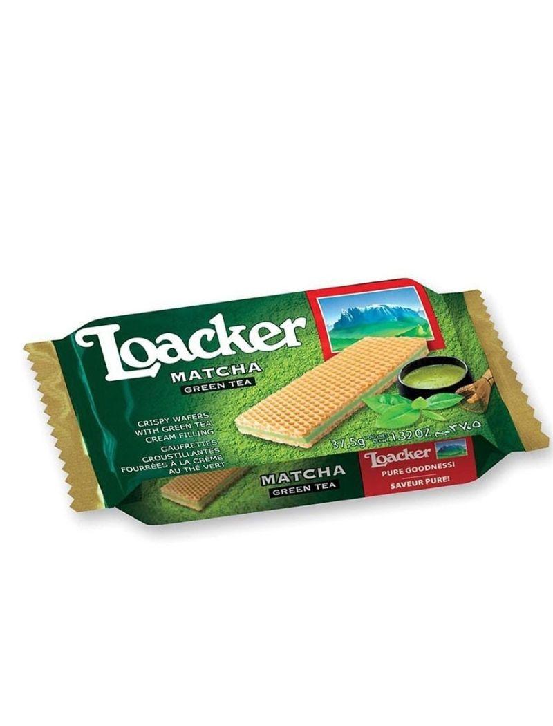 Bánh xốp Loacker vị matcha