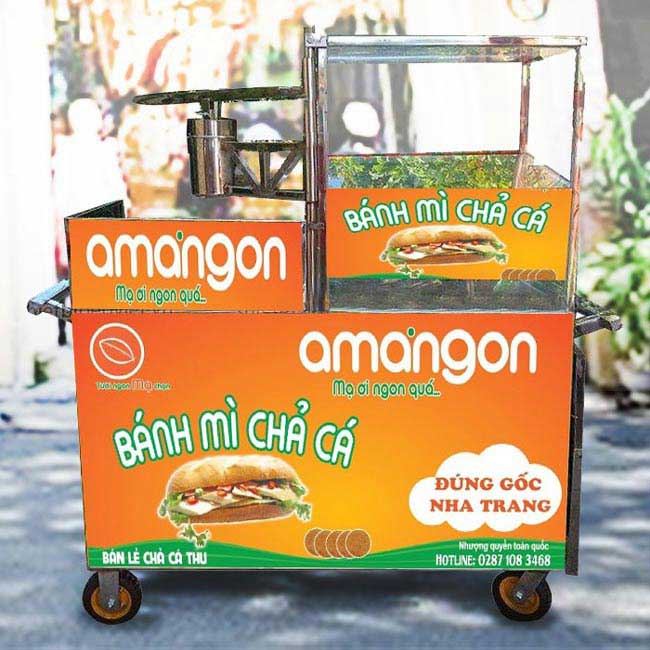 Bánh mì chả cá Amangon