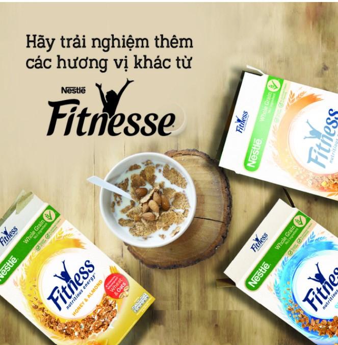 Bánh ngũ cốc ăn sáng Nestlé Fitnesse Original
