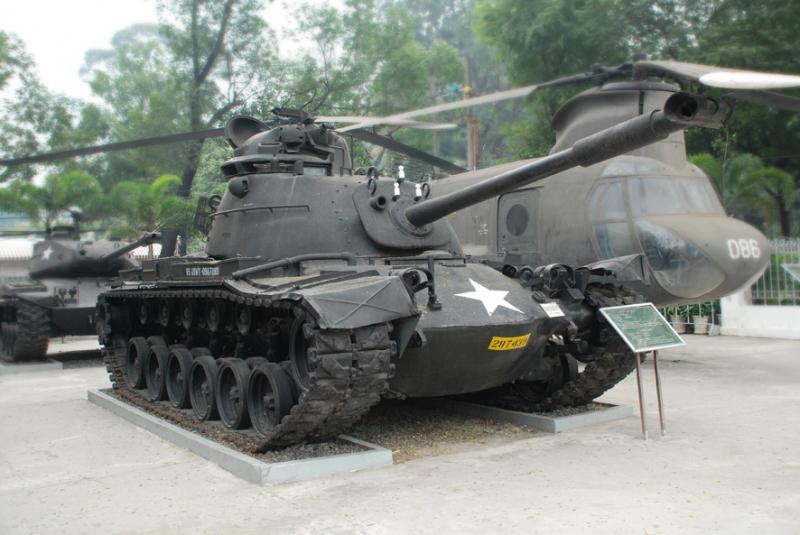 Để tăng cường phương tiện chiến tranh, năm 1970 quân đội Mỹ ồ ạt đưa vào Việt Nam loại xe tăng M.48 và chuyển dần cho quân đội chính quyền Sài gòn cũ