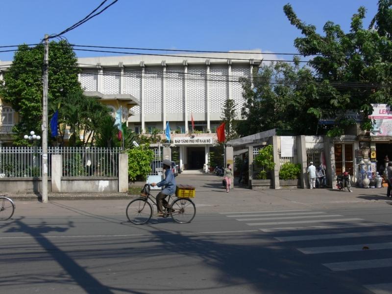Cổng chính Bảo tàng Phụ nữ Nam bộ (Số 202 Võ Thị Sáu, Phường 7, Quận 3, Tp.Hồ Chí Minh