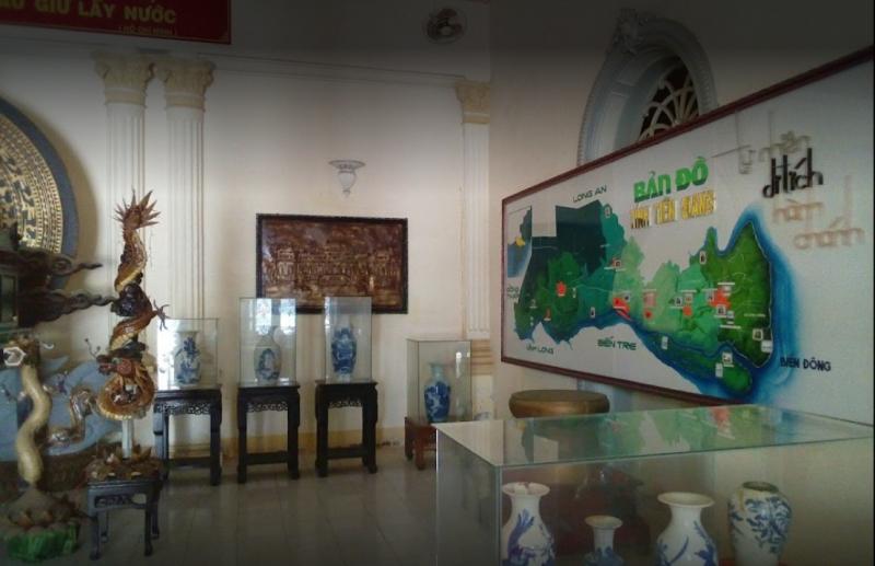 Bảo tàng Tiền Giang nơi lưu những hiện vật, hình ảnh, tư liệu về những năm tháng lịch sử của tỉnh Tiền Giang