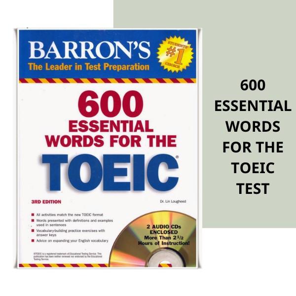 Barron's Essential Words For The TOEIC được đánh giá là sự lựa chọn hàng đầu của người học TOEIC và là một trong những cuốn sách bán chạy nhất của Barron’s
