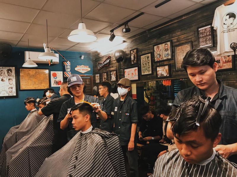 Top 10 tiệm cắt tóc nam ở Huế đẹp mà đấng mày râu nên biết  Review ngon