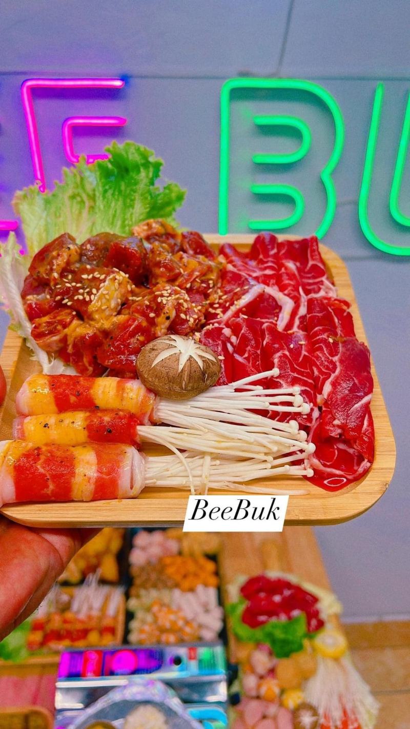 BEE BUK - Buffet Lẩu Nướng Chảo Gang