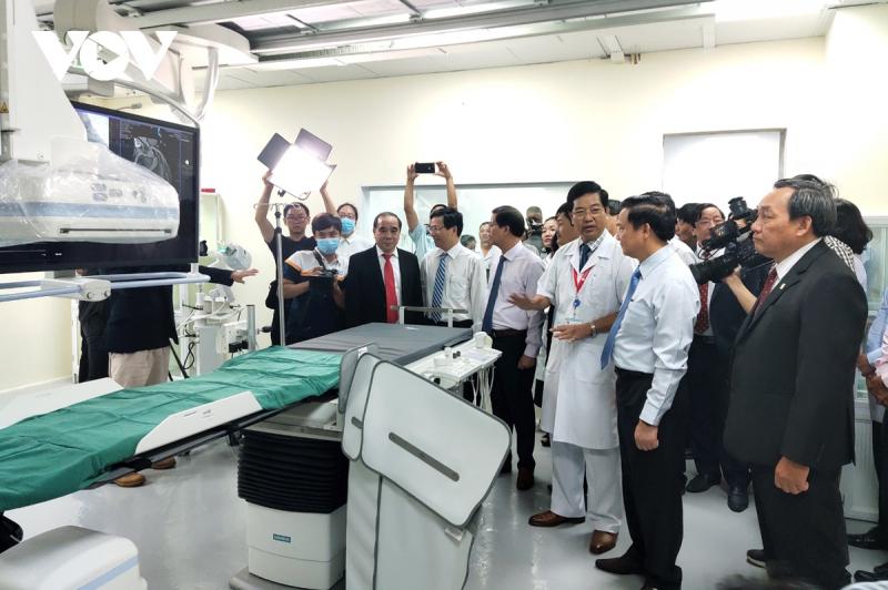 Hệ thống máy DSA mới của Bệnh viện Đa khoa tỉnh Khánh Hòa.
